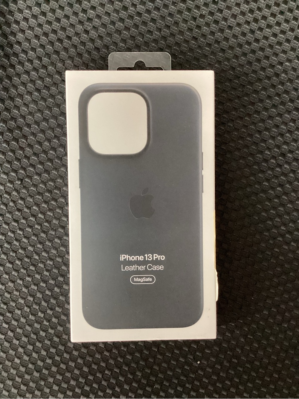 Apple iPhone 13 Pro Leather Case - Midnight